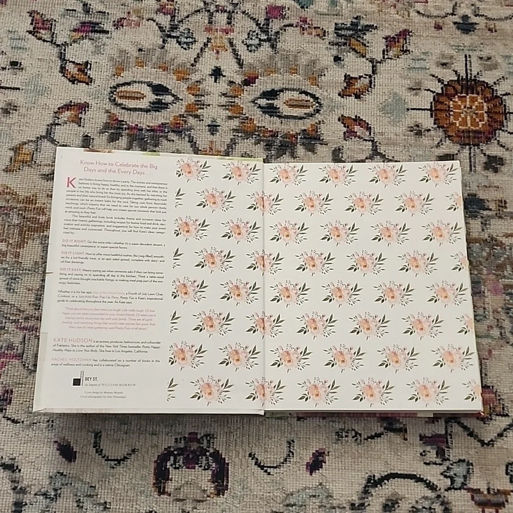 Pretty Fun by Kate Hudson Wity & Fun Cook Book Lifestyle Book Fun Recipe Book